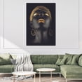 thumbnail image 5 of Cuadro Mujer moderno Africana Maxigráfica Shop Joyas Doradas Arte Moderno Cultural, 5 of 5
