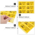 thumbnail image 2 of Mobutofu 450Pcs Yellow Antistatic Warning Tape Stickers for Caravan Outdoor Use, 2 of 4