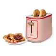thumbnail image 6 of Beautiful 2 Slice Toaster with Touch-Activated Display, Rose and Tomato Red by Drew Barrymore, 6 of 7