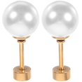 thumbnail image 1 of Pendientes de perlas para mujer QUANZHOUTIANDI acero inoxidable, 1 of 2
