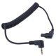 thumbnail image 1 of 2.5 mm -C3 Off Camera shutter release cable connection cable, for Canon 1D / 5D / 6D / 5DII / 5DIII / 7D / 10D / 20D / 30D / 40D / 50D flash trigger, 1 of 5