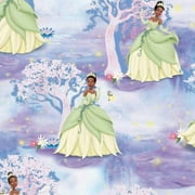 Disney Princess Frog Bayou Scenic Fabric, per Yard