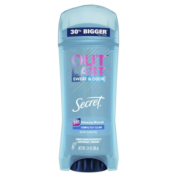 Secret Outlast Clear Gel Antiperspirant Deodorant for Women Completely