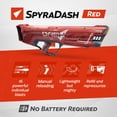 thumbnail image 2 of SPYRA SpyraDash Water Blaster, 700ml Long Range Powerful Toy Gun for Outdoor Games, Red, 2 of 9