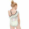 thumbnail image 2 of Cinnamoroll Girls One Piece Swimsuits Hawaiian Ruffle Swimwear Beach Bathing Suit Outfits, 2 of 7