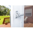 thumbnail image 4 of Wright Products Push-Button Screen Door Latch, Aluminum, for Out-Swinging Wood and Metal Doors, 4 of 7