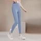 thumbnail image 1 of Pantalones deportivos casuales de cintura alta para mujer, con efecto lifting y medias de seda., 1 of 4
