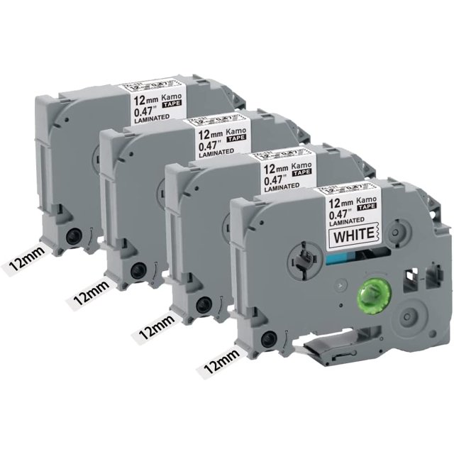cintas de casete compatibles con Brother TZe-231 TZ-231 (12 mm x 8 m) negro sobre blanco, para Brother P touch PT-D210 PT-D220 PT-D200 PT-H110 PT-D400 PT-D600 PT-P700 rotuladora dontodent Kuyhfg Sin marca