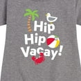 thumbnail image 3 of Hip Hip Vacay  - Toddler & Youth Girls Fleece Dress, 3 of 6