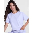 thumbnail image 5 of Avia Women's Cropped Boxy Tee with Short Sleeves, Sizes XS-XXXL, 5 of 6