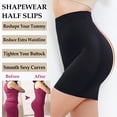 thumbnail image 5 of QRIC 2-Pack High Waist Half Slips for Women Under Dresses Shapewear Tummy Control Slip Dress Seamless Bodyshaper Slimming Skirt, 5 of 6