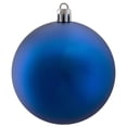 thumbnail image 3 of Northlight 32ct Shatterproof Matte Christmas Ball Ornament Set 3.25" - Blue, 3 of 5