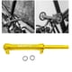 thumbnail image 3 of Varilla de extensión de rueda fácil de aleación de aluminio para portaequipajes trasero de bicicleta plegable Oro, 3 of 9