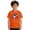 Orange, variant on YunPes Unisex Short Sleeve T-shirt Football Print Tees Scotland 2026 Football Tops Summer Boys & Girls Casual Crewneck Clothes