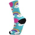 thumbnail image 3 of Coolnut Rainbow Socks Winter Warm Socks Fashion Print Socks Novelty Casual Socks for Men Women( 1 Pack), 3 of 6
