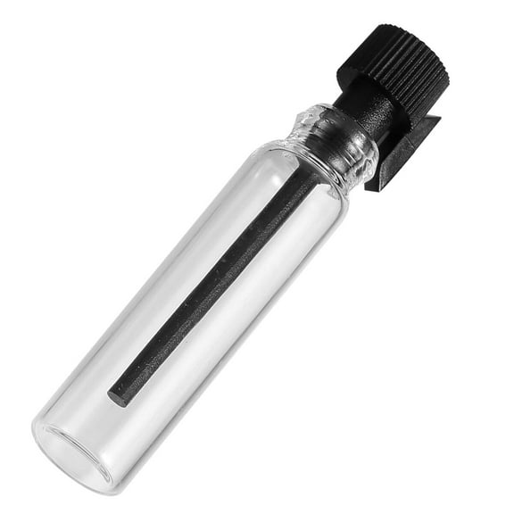 100pcs Samples Bottles Empty Glass Vials Dropper Bottle for Travel Refillable Portable Glass Containers 1ml Black