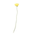 thumbnail image 2 of Northlight 34" Yellow Poppy Flower Artificial Spring Crafting Stem, 2 of 4