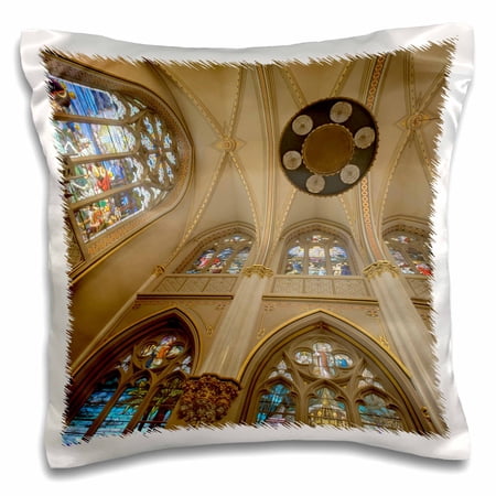 3dRose, Montana, Helena. Saint-Helena Cathedral - US27 BJA0053 - Jaynes Gallery, 16x16 inch Pillow Case