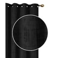thumbnail image 1 of Embossed Rubber Panel & Grommets Black - Set of 2, 1 of 2