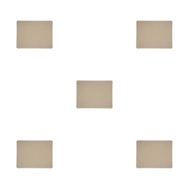 maskred Easy To Clean Litter Mat Safe And Non-toxic Cat Accessories Cute Practical Beige 30*30cm 5Set