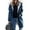 Blue, variant on Clearance! Winter Coats for Women Plus Size 4X,Women Hooded Zippers Solid Medium And Long Term Loose Long Sleeve Warm Blouse Coat Jackets
