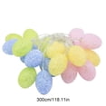 thumbnail image 2 of 10Ft Easter Decorations String Lights, 10 LED Colorful Eggs Easter Fairy Lights Battery Operated, Gentle and Comfortable Lighting, Suitable for Indoor Gatherings, Home, Holiday Event, Decor, 2 of 6