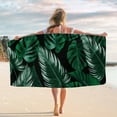 thumbnail image 5 of Matoen Oversized Beach Towel 59x30 in Sandproof Extra Large Beach Towels Microfiber Quick Dry for Adults, 5 of 8