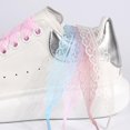 thumbnail image 4 of Necvior 1 Pair Lace Shoestrings for Casual Sneakers Women Girls Wide Shoes Laces Bowknot, 4 of 15
