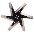 thumbnail image 5 of Derale Cooling Fan 19118 Flex Fan; 18-1/4 Inch Diameter x 1-1/8 Inch Depth; 6 Blade; Standard Rotation; Stainless Steel Blade With Black Hub; Up To 8000 RPM; Without Shroud, 5 of 5