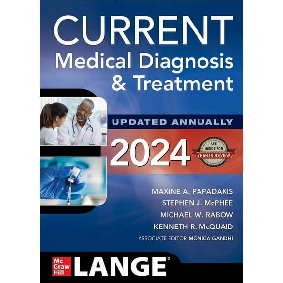 Current Medical Diagnosis and Treatment 2024, (Paperback)
