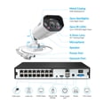 thumbnail image 5 of POE Security Camera System with Color Night Vision, ZOSI 5MP Outdoor POE Security Camera with Two Way Audio, Spotlight, ,AI Detection, 16CH NVR with 4TB HDD for 24/7 Recording, 5 of 10