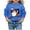 107Blue666, variant on XAOFW Girls Halloween Sweatshirt Cute Ghost Printed Long Sleeve Crewneck Hoodless Sweatshirts Loose Fit Fashion Pullover Comfortable Top 3-4 Years