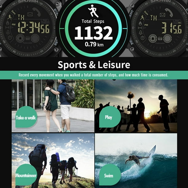 Acheter Montre numérique montre de Sport en plein air 50M étanche