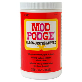 Mod Podge WMCS11301CA Sealer, Glue, and Finish, Matte Finish, Clear, 8 fl  oz 