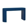 thumbnail image 4 of Harper & Bright Designs Fluted Wood Console Table with Stroge , Narrow Entryway Table with Drawers for Living Room and Entryway , Navy Blue, 4 of 9