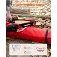 thumbnail image 3 of VEVOR Chainsaw Chaps 36.4" Apron Style Forestry Chainsaw Safety Chaps Class B Medium, 3 of 9