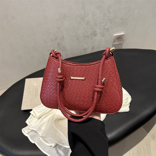 Bolso de axila de moda y de alto valor para mujer, primavera 2025, nuevo estilo, temperamento, versión coreana, ligero, de lujo, retro, moda, bolso de hombro simple