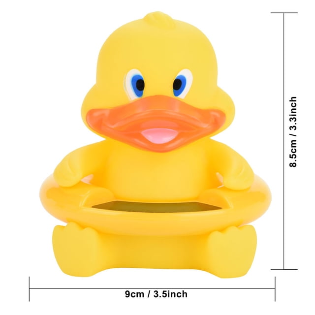 Termómetro de baño BuyWeek LED con forma de patito para bebés
