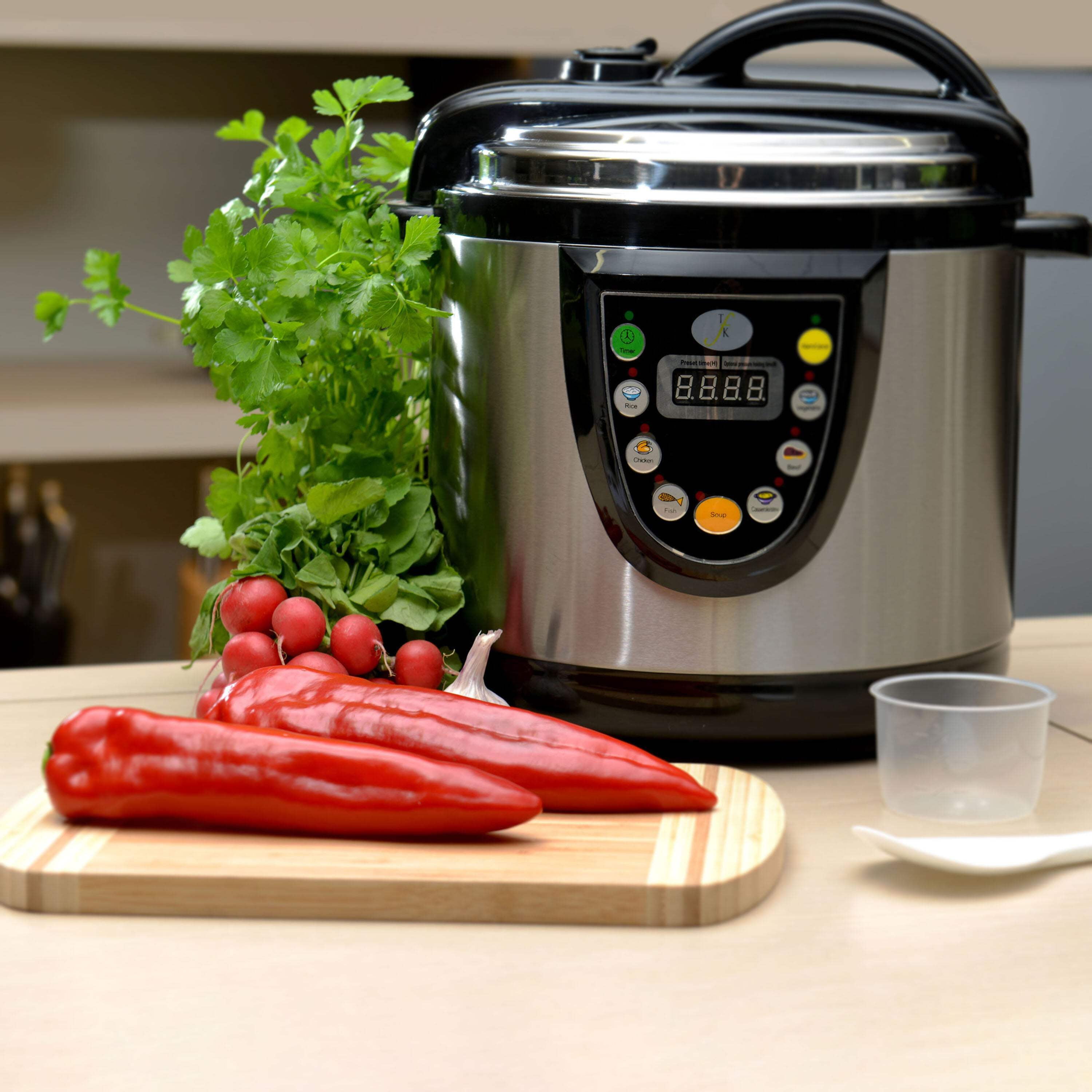 BergHOFF Electric Pressure Cooker 6.3 Qt Walmart