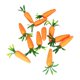 thumbnail image 2 of 12 Uds. de centros de mesa de fiesta de zanahorias de primavera realistas, manualidades DIY, verduras artificiales para accesorios de fotografía de, 2 of 9