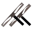thumbnail image 3 of Miangastore Professional Eyebrow Stencil Ruler Reusable Three-point Balance Positioning Kit Eyebrow Caliper for Eyebrows Measuring (One-Word Eyebrow Positioning Ruler), 3 of 8