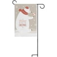 thumbnail image 5 of SKYSONIC Christmas White Bear and Birdy Double-Sided Printed Garden House Sports Flag-28x40(in)-Polyester Decorative Flags for Courtyard Garden Flowerpot, 5 of 6