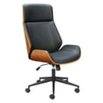 thumbnail image 1 of Chaise de Bureau à Dossier Haut Flex Noire, 1 of 1
