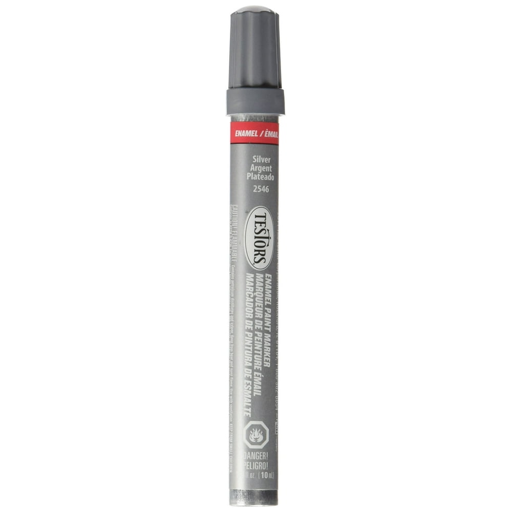 Testors Enamel Paint Markermetallic Silver
