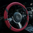 thumbnail image 5 of Tgbvmt Car Steering Wheel Cover, Slip Resistant Ice Silk Grip, Universal Fit for All Vehicle Models, Cool & Breathable Material for Summer, Enhances Comfort & Driving Security, 5 of 7