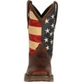 thumbnail image 6 of Durango Men's 11" Rebel™ by Durango Patriotic Pull On Western Boot Brown/Union Flag - DB5554, 6 of 7