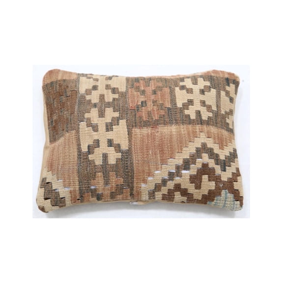 Hand Woven Tribal Wool Pillow - 1'0'' x 1'5''