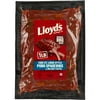 LLOYD'S Seasoned and Smoked St. Louis Style Pork Rib in BBQ Sauce, 22 Grams Protein per Serving, 16 oz Plastic Package