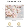 thumbnail image 3 of Chilfamy  Flower Canvas Wall Art Bathroom Artwork - Botanical Flowers Paintings for Wall Decoration, Cherry Blossoms Watercolor Pictures Prints Art Living Room Decor Ready to Hang 20x16in, 3 of 6