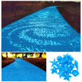 thumbnail image 1 of 100 Uds decoración de jardín al aire libre pecera decoración piedras luminosas concha acuario pecera paisajismo rocas acuario, 1 of 2